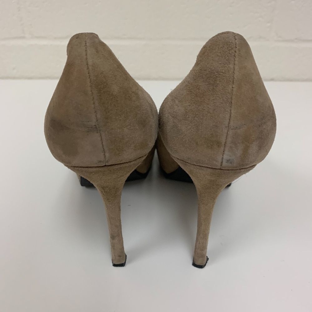 Dolce Vita Brown Suede Heels - Picture 6 of 7